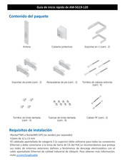 Ubiquiti AM-5G19-120 Guia De Inicio Rapido