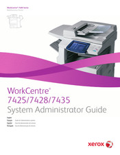 Xerox WorkCentre 7428 Guía Del Administrador Del Sistema