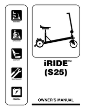 Pride Mobility Products iRIDE S25 Manual De Usuario