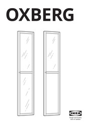 IKEA OXBERG Manual De Instrucciones