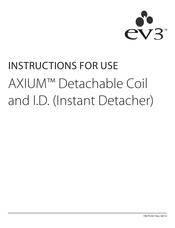 ev3 AXIUM Instrucciones De Uso