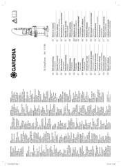 Gardena EasyPump 5L Instrucciones De Empleo