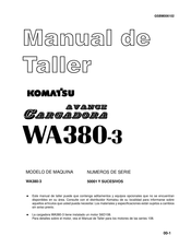 Komatsu WA380-3 Manual De Taller