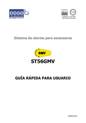 GMV ST56GMV Guía Rápida Para Usuario