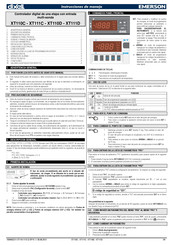 Emerson Dixell XT110C Instrucciones De Uso