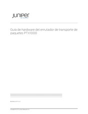 Juniper Networks PTX1000 Guía De Hardware