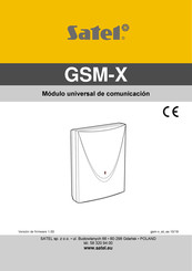 Satel GSM-X Manual Del Usuario