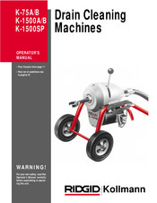 Ridgid Kollmann K-75A/B Manual Del Usuario