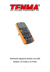 Tenma 72-7730A Manual Del Usuario