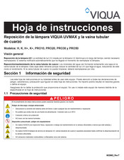 Viqua H Hoja De Instrucciones