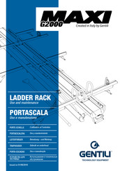Gentili Maxi G2000 Uso E Manutenzione