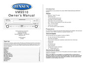 Jensen VM9510 Manual Del Usuario