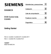 Siemens SINAMICS G120 Manual Del Usuario