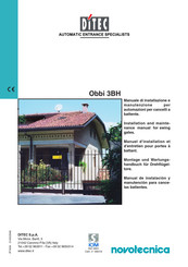 DITEC Obbi 3BH Manual Del Usuario