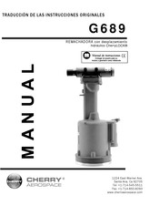 Cherry CherryLOCK G689 Traducción De Las Instrucciones Originales