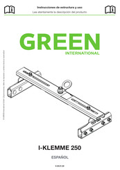 Green I-KLEMME 250 Instrucciones De Estructura Y Uso