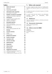 Cedes GridScan/Mini DB Manual Del Usuario