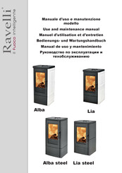 Ravelli Alba steel Manual De Uso Y Mantenimiento