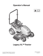 Briggs & Stratton Legacy XL Manual Del Operador