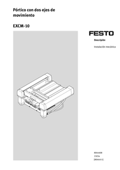 Festo EXCM-10-460 Instalación Mecánica