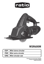 Ratio MSR600M Manual Del Usuario