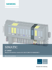 Siemens Maestro AS-i CM ST Manual De Producto