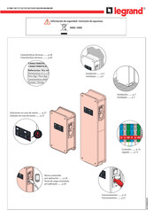 LEGRAND 0 590 11 Manual Del Usuario