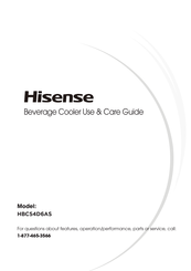 Hisense HBC54D6AS Manual Del Usuario