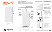 Motorola moto e7 PLUS Guia De Inicio Rapido