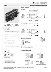 Leuze electronic LV463 Manual Del Usuario