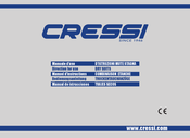 Cressi DESERT Manual De Instrucciones