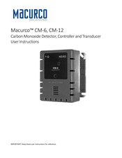 Macurco CM-6 Instrucciones Para El Usuario