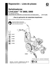 Graco LineLazer IV 5900 Reparación - Lista De Piezas