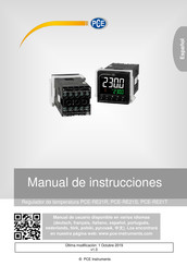 PCE PCE-RE21S Manual De Instrucciones