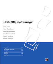 Lexmark OptraImage Guia De Instalacion