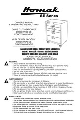 Homak GS00579030 Guía De Utilización Y Directivas De Funcionamiento