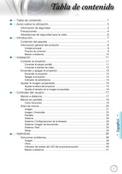 Optoma EH2060 Manual Del Usuario