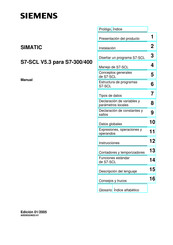 Siemens SIMATIC S7-SCL V5.3 Manual