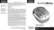 HoMedics BubbleBliss Manual De Instrucciones E Información De Garantía