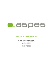 Aspes ACH12522 Manual De Instrucciones