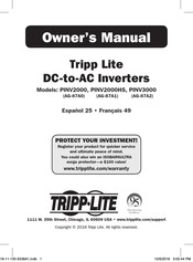 Tripp-Lite AG-87A0 Manual Del Propietário