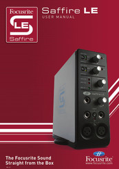 Focusrite Saffire LE Manual Del Usuario