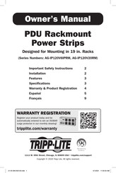 Tripp-Lite PDU121506 Manual Del Usuario