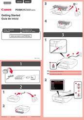 Canon PIXMA MG5600 Serie Guía De Inicio