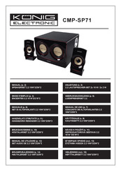 König Electronic CMP-SP71 Manual De Uso