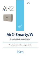 INIM Air2-Smarty/W Manual De Instalación Y Programación