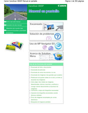 Canon CanoScan 9000F Manual En Pantalla
