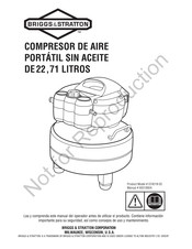 Briggs & Stratton 074019-00 Manual Del Usuario