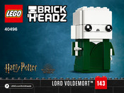 LEGO Brick Headz 40496 Manual De Instrucciones