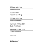 Digital Equipment Corporation DEClaser 3200 Guia De Instalacion